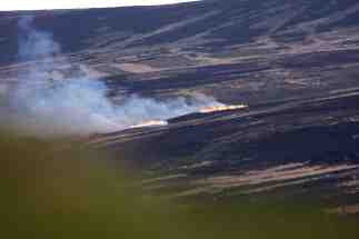 North East to old dike hill,_burning_lores_16Feb16