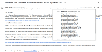 screengrab of nesc letter