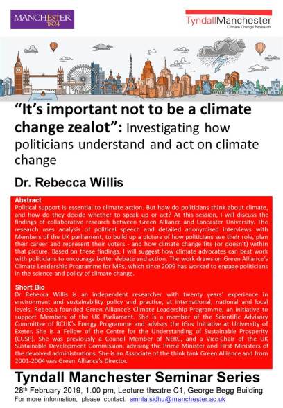 2019 02 Tyndall R Willis poster